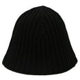 thumbnail image 3 of SPRING PARK Solid Color Women Elegant Casual Winter Warm Knitted Basin Cap Japanese Bucket Fisherman Hat, 3 of 5