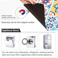 thumbnail image 2 of Vintage Talavera Ceramic Tile Dishwasher Magnet Covers for The Front Magnetic Dishwasher Cover Home Cabinet Decals 20" x 26" Refrigerator Door Home Decor, 2 of 5