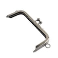 thumbnail image 2 of AMLESO Metal Purse Frame Bag Clutch Frame Handle for Handle Bag Making Sewing Craft Dark Gray, 2 of 8