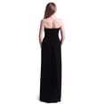 thumbnail image 3 of HDE Women's Strapless Maxi Dress Plus Size Tube Top Long Skirt Sundress Cover Up Black L, 3 of 4