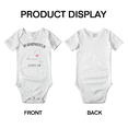thumbnail image 3 of My Grandparents In New York Loves Me Baby Bodysuits Unisex 6-12 Months, 3 of 5