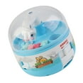 (2Pack) Kids Mini Doll Grabber Machine Improve Coordination Electric Dinosaur Grabber Game Toy