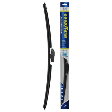 Goodyear Ceramic Titanium 14" Beam Windshield Wiper Blade, Replacement Windshield Wiper Blade with Universal Adaptor, Pack of 1