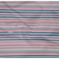 thumbnail image 4 of oneOone Organic Cotton Poplin Twill Fabric Texture Stripe Printed Craft Fabric BTY 42 Inch Wide, 4 of 4
