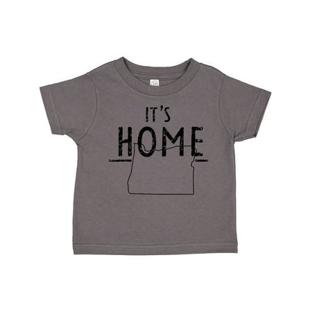 

Inktastic It s Home- State of Oregon outline Distressed Text Gift Toddler Boy or Toddler Girl T-Shirt