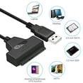 thumbnail image 4 of Cable adaptador HDD SATA 3 a USB Cable adaptador SSD Cable convertidor de disco de controlador duro de 2,5 pulgadas con 22 pines, USB 2.0 Inevent EL2148-01B, 4 of 7