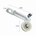 thumbnail image 2 of W10547292 Dryer Idler Pulley Compatible With Ap6022817, 11067062600, Wpw10547292, 2 of 5