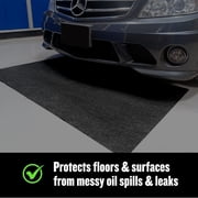 FlashDry Oil Spill Mat, 36 x 60, Garage Floor Mat