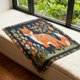 thumbnail image 5 of Camping Blanket Gifts,Soft Camping Throw,Cute Plush Flannel Camping Quilts Decorations for Bedroom Sofa Bed Outdoor Travel 39.3x27.6in, 5 of 6