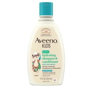Aveeno Kids 2-in-1 Shampoo & Conditioner, 12 Fl oz