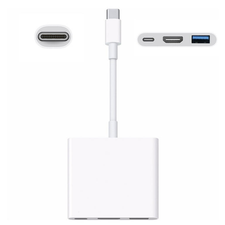 VOSS Gen uine For Apple USB-C Digital AV Multiport Adapter MJ1K2AM/A & USB NEW -