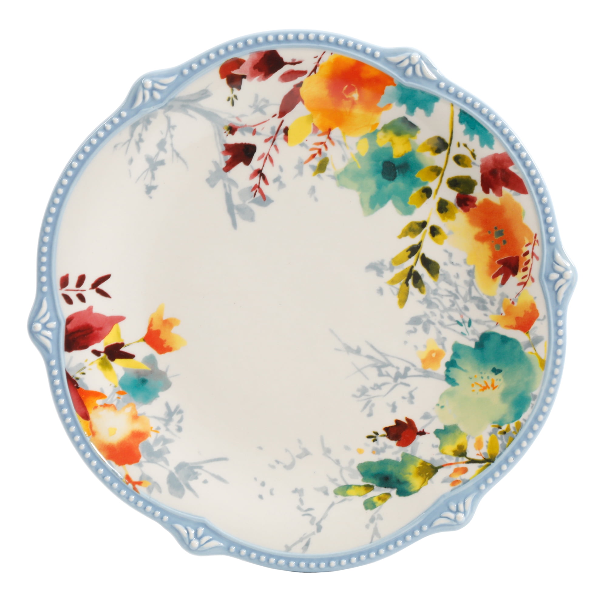 The Pioneer Woman Willow 4-Piece Dinner Plate Set