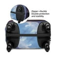 thumbnail image 2 of Kdxio Colorful Cloud Sleeping Cat Pattern Luggage Cover for Travel,Elastic and Durable,Fits 18-32 Inch,Anti-Scratch Suitcase Protector-No luggage included, 2 of 5