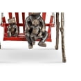 thumbnail image 2 of SPI Home 21108 Bear & Cubs on Porch Swing Garden Sculpture, 2 of 3