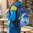thumbnail image 3 of Jeiento Cute Panda 13.5 Inch Kids Backpack for Toddler, Preschool School Bag for 3-5 Year Old Boys & Girls, Lightweight Bookbag with Pockets, Blue, 3 of 7