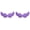 A094 C 25.6x13.8"_2Pack, variant on 2Pack Angel Feather Wings Dress-Up Accessory, White Feather Wing Prop for Halloween Party, Carnival and Stage, Style C