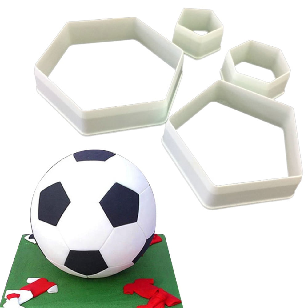 Sport Football Soccer Cookie Cutter Special Biscuit Fondant baking Steel set 