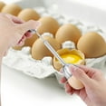 thumbnail image 4 of Dekaim Egg Cutter, Stainless Steel Egg Cutter Topper Egg Cracker for Soft Hard Boiled Egg, 4 of 7