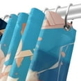 thumbnail image 5 of Shivering Waterproof Bathroom Curtain Set with Hooks - Printed Shower Curtains for Bathroom Decoration, 5 of 6