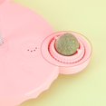 thumbnail image 7 of Cat Slow Feeder Toy, IQ Training Ball ,Bite Resistant Interactive Non Slip Dispenser for Kitty Indoor/Outdoor Accessories , Pink and Catnip Ball, 7 of 7