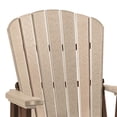 thumbnail image 6 of OS Home and Office Furniture 42" Resin Fan Back Chair in Weatherwood/Brown, 6 of 6