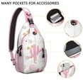 thumbnail image 2 of Sling Backpack Cactus Hiking Sling Backpack Backpack Purse for Men Women, 2 of 6