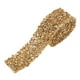 thumbnail image 1 of Rollo de malla de diamante de 1 yarda y 30 mm para envolver cinta decorativa con cristales brillantes (dorado), 1 of 15