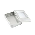 thumbnail image 1 of Free Custom 8.8*6*1.8CM Metal Rectangular Tin Box for Candy Jewelry Wedding Favor Makeup Brush Case Small Organizer Storage Box, 1 of 6