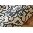 thumbnail image 5 of Ox Bay Daisey 3' Round Blue/Ivory Floral Wool Indoor Area Rug, 5 of 5