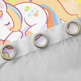 thumbnail image 4 of Feelyou Dreamy Unicorn Child Blackout Curtains Set of 2 (52x84 Each), Cartoon Stars Rainbow Window Curtains, Cute Yellow Horse Animal Curtains and Drapes, Window Curtains Home Decor, 4 of 6