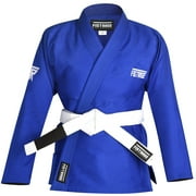 FISTRAGE JIU JITSU GI with Free BELT - Blue