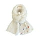 thumbnail image 1 of Accesorio cálido de invierno para mujer con estilo elegante Bufanda de felpa adornada con botones de moda, 1 of 8