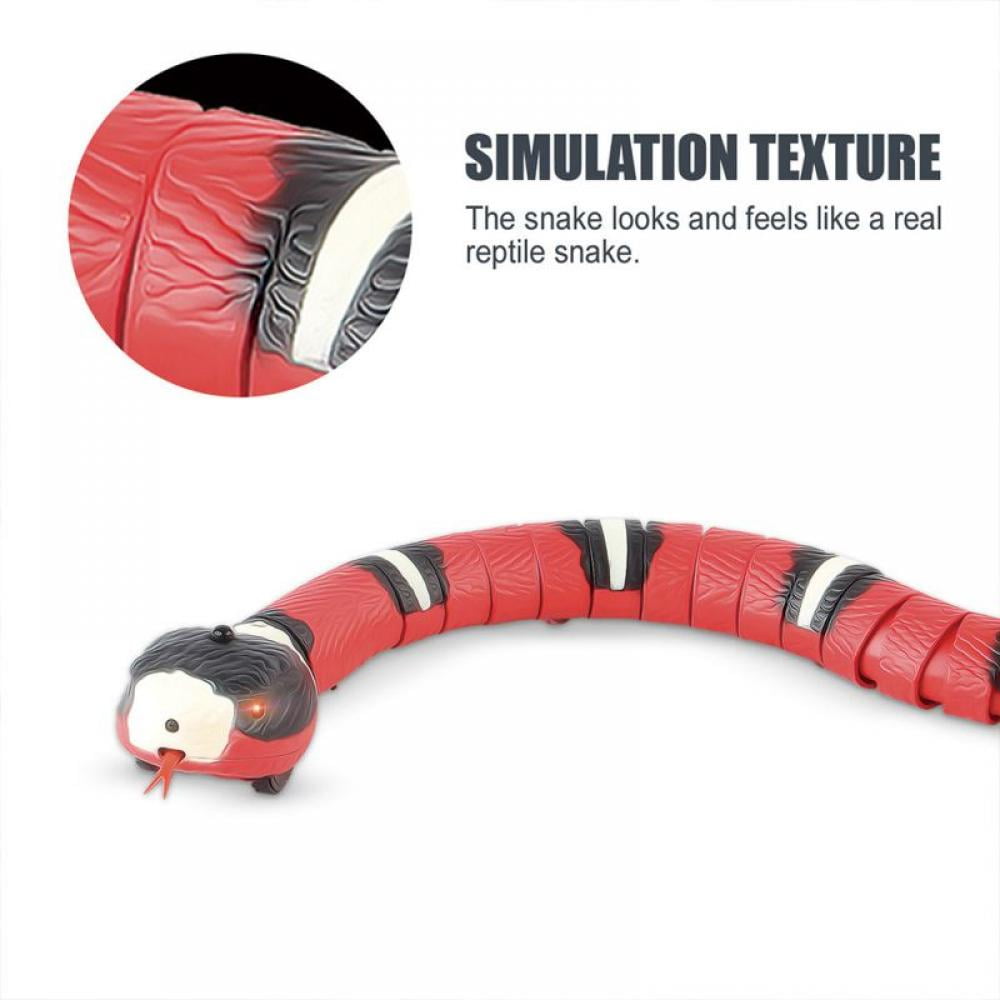 Smart Sensing Interactive Snake Toy for Cats, Automático