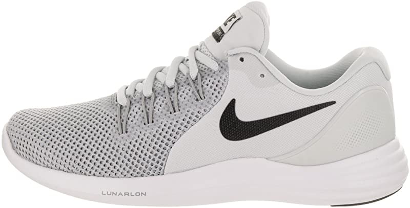 Nike Women's Lunar Apparent Running Shoe, White, 8.5 B(M)