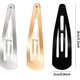 thumbnail image 3 of 30 Piezas de Pinzas para el Cabello Grandes de Metal de 3,1 Pulgadas Pinzas para el Cabello Pasadores para el Cabello Antideslizantes Accesorio para el Cabello para Mujeres y Niñas (Oro, Plata, Negro), 3 of 5
