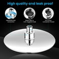 thumbnail image 6 of Novashion 8 inch Rainfall Shower Head Rain Shower Head, Luxury High Pressure High Flow Shower Head with Filter to Anti-clog Anti-leak, for Bathroom Home Hotel, 6 of 11