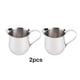 thumbnail image 3 of Bearachild Jarra de acero inoxidable práctica y práctica de 2 piezas para espumar leche, crema de campana de acero inoxidable Juegos de servir café y té, 3 of 6