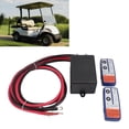 thumbnail image 4 of Relé De Cabrestante Eléctrico, 2 Controladores Remotos 250A 12V Caja De Control De Cabrestante Relé Diseño Impermeable Carcasa ABS Para Carrito De Golf Tractor De Jardín, 4 of 7