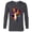 Charcoal Heather, variant on Marvel Eternals Team of Immortal Beings Bold Color - Long Sleeve T-Shirt for Men – Customized-Athletic Heather