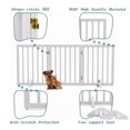 Semiocthome Ultra Wide Foldable Pet Gate for Doorway,Freestanding Dog