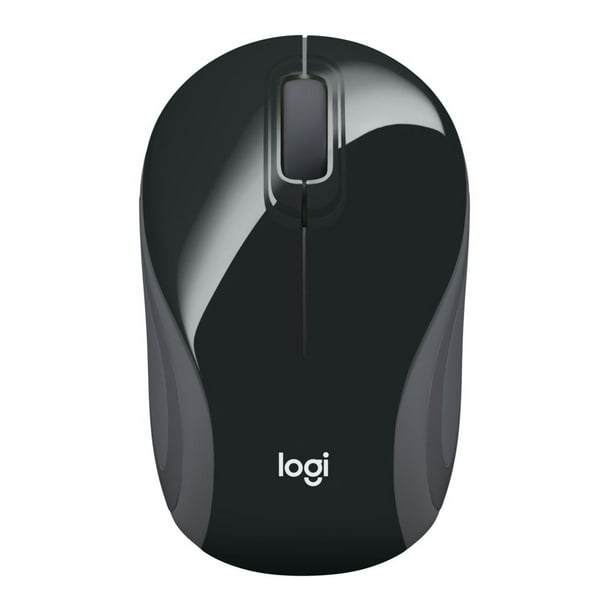 Mobile Wireless Mouse, Easy Setup, Extra-Small Design, USB Nano Receiver, Black -