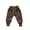 F169-Coffee, variant on FYDUU Toddler Boys Casual Jogger Pants for Kids Outdoor Winter Trousers Elastic Waist Comfy Sweatpants with Pockets School Daily Wear Stylish Slacks 3-4 Years