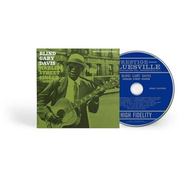 Gary Reverend Davis - Harlem Street Singer (Bluesville Acoustic Sounds Series) - Music & Performance - CD