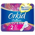 thumbnail image 6 of Orkid Platinum Winged Long (Size 2) 7 Pieces Hygienic Pads, 6 of 10