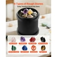 thumbnail image 5 of 4-Speed Rock Polishing Kit with Timer 2lb Tumbler, Rough Stones & Grits, Family Fun, 5 of 10