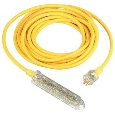 QUADNECTOR 12/3 SJEOW-A100 FT W/ LIGHTED END