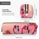 thumbnail image 3 of Fotbe Cool Flamingos Sunglasses Scene Estuche para Lápices de Cuero con Estampado, Estuche con Cremallera Resistente, Organizador Compacto y Elegante para Papelería, 3 of 7