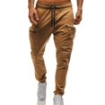 thumbnail image 3 of Vedolay Men Pants Slim Fit Men's Cargo Pants for Men Straight Fit Trousers,Khaki XXL, 3 of 4