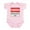 Petal Pink, variant on CafePress - Firefighter Warning Kid Infant Bodysuit - Baby Light Bodysuit, Size Newborn - 24 Months
