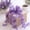 B, variant on Specollect 1 Pcs Butterfly Floral Ribbon for Gift Wrapping, Wreath Decorations, Wide Decorative Ribbon with Linen Texture, Spring Party Supplies